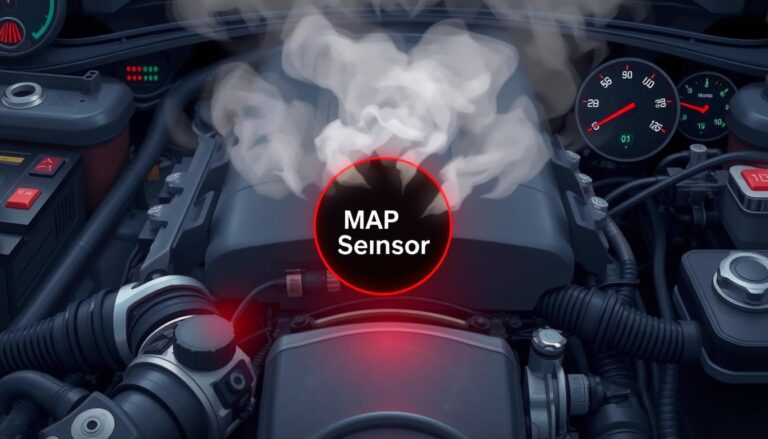 map senzor simptomi